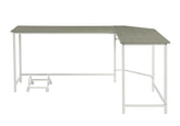 Dazenus Gray & White Finish Desk Model OF00043 By ACME Furniture